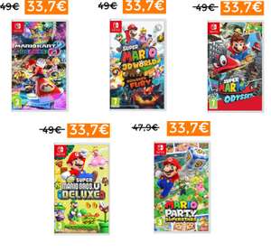 Recopilacion Ofertas Juegos Nintendo Switch PAL ESPAÑA